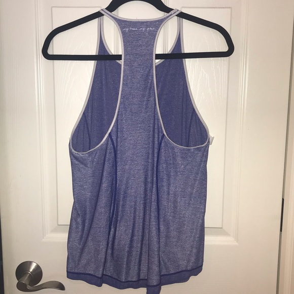 Lululemon My race My pace tank top Sz 6 - Picture 3 of 4